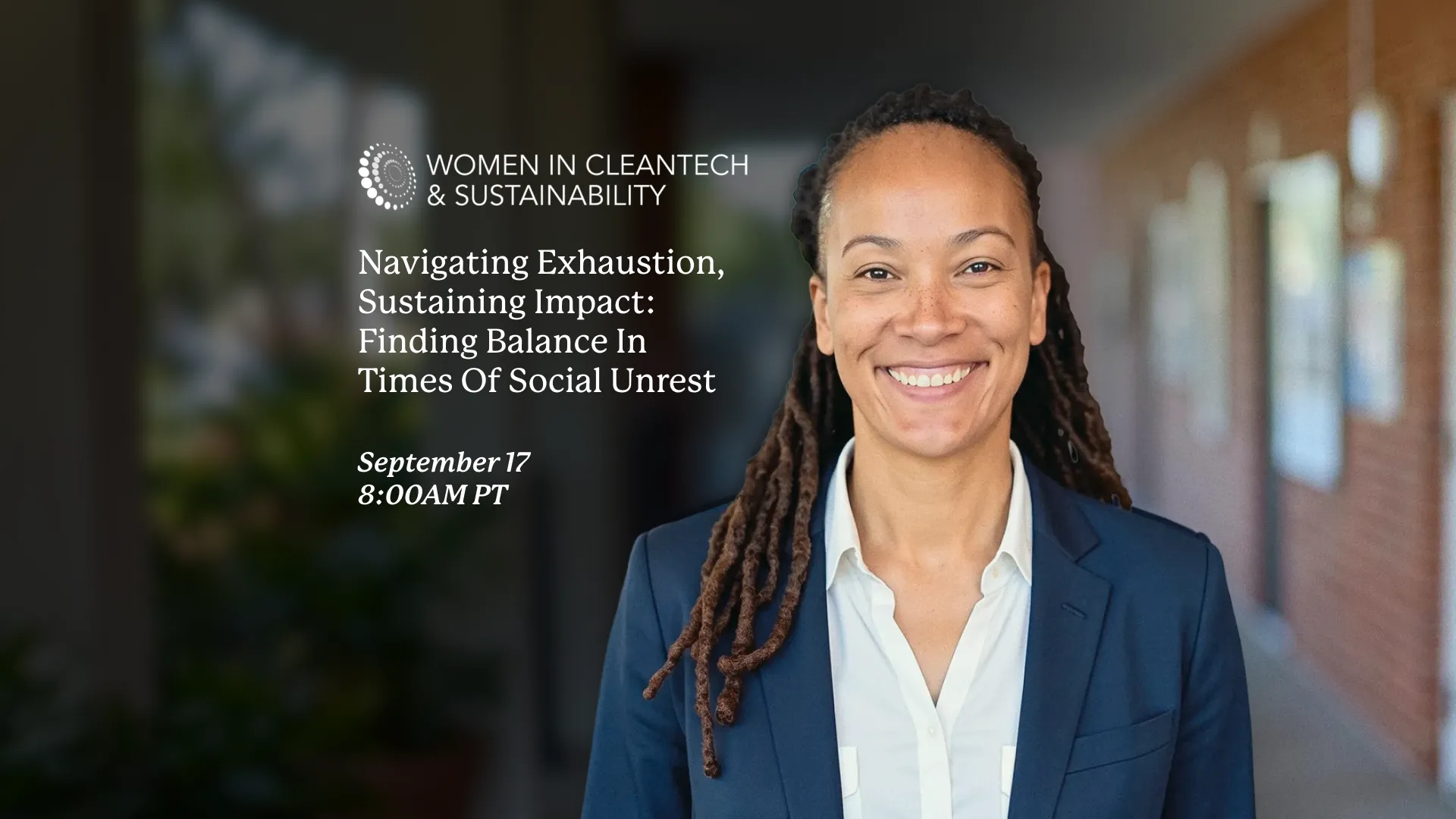 GOER is proud to sponsor — Navigating Exhaustion, Sustaining Impact: Finding Balance in Times of Social Unrest.